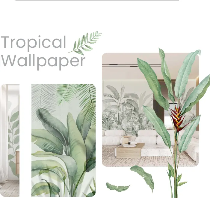 Tropical Wallpaper Design ideas